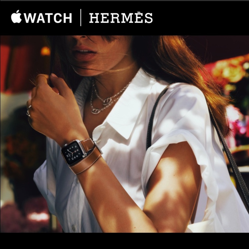Authentic 38mm apple Hermes watch.